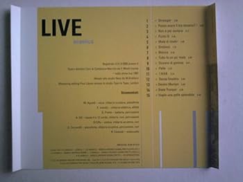 【中古】 Siam Tre Piccoli Porcellini－Live Afterhours Siam Tre Piccoli Porcellin: Afterhours: Amazon.it: CD e Vinili}